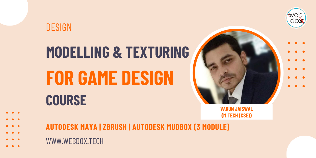 Modelling and Texturing for Game Design Course in Jalandhar